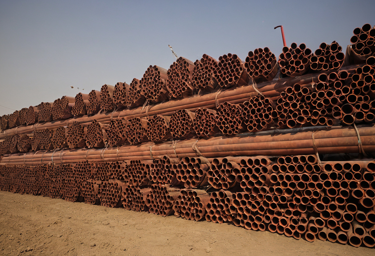 A UAE market index is context, not automatic proof of the specified pipe cost editorial visual